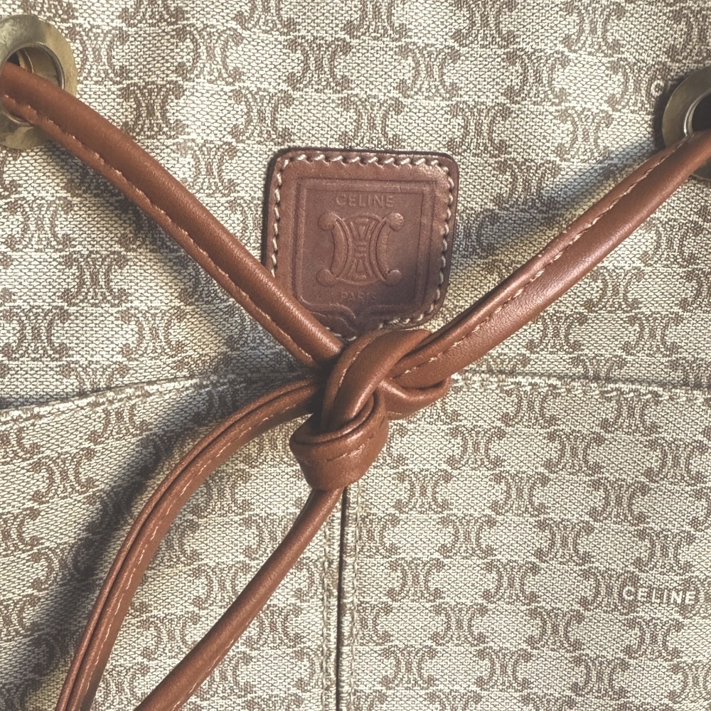 Celine Macadamia Beige and Brown Bucket Bag - Picture 17 of 17